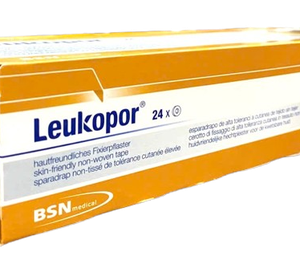 LEUKOPOR-5cm*9,2m-BĂNG DÍNH Y TẾ DÙNG CHO DA NHẠY CẢM-On plastic core